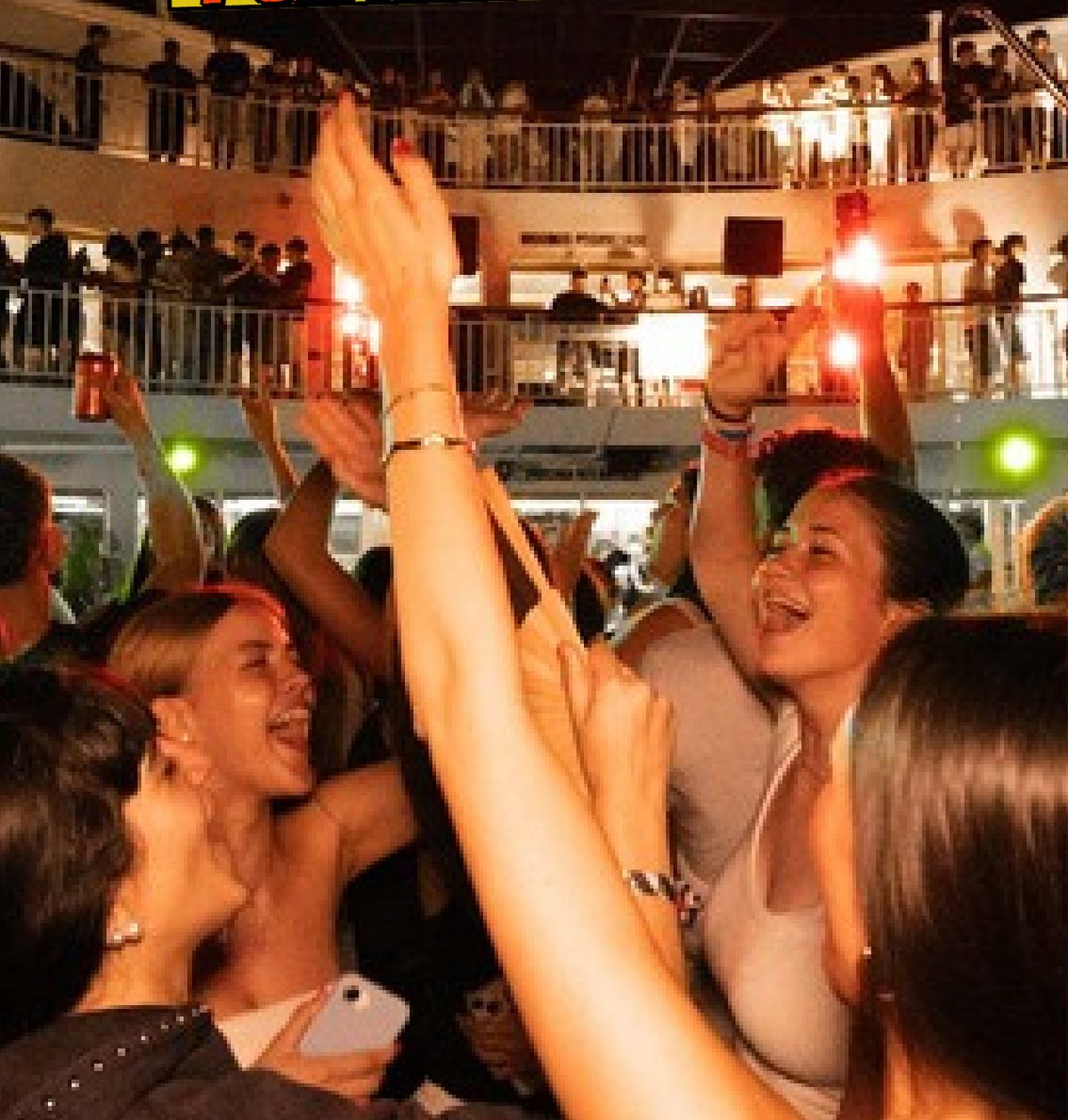 Fiesta a bordo del ferry